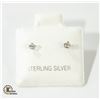 Image 1 : NEW STERLING SILVER STUD EARRINGS