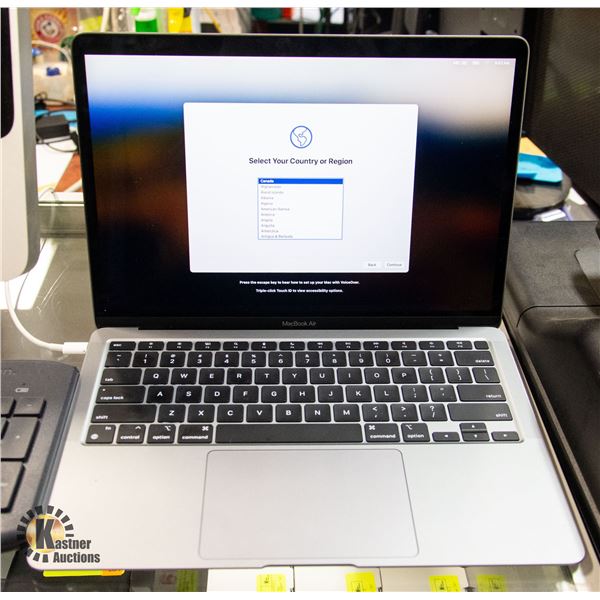 14 INCH MACBOOK AIR S/N: HXJJT9V11WFV M/N:A2337