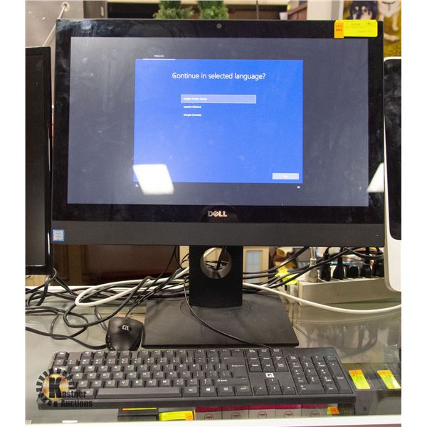 REFURBISHED BLACK DELL COMPUTER