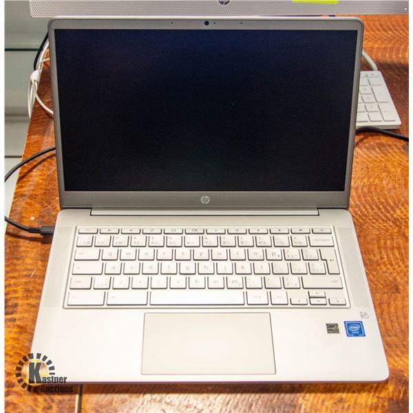 SILVER HP CHROMEBOOK MODEL: 14a-na0010CA
