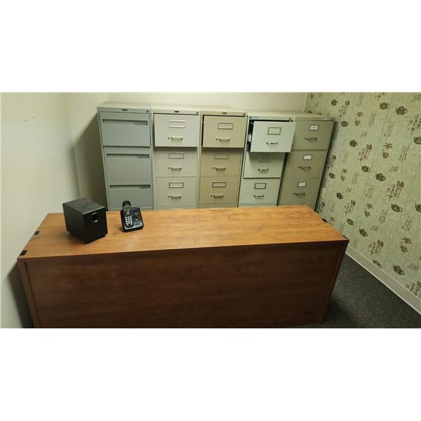 *OFFSITE* CONTENTS OF ROOM INCL CABINETS AND DESK