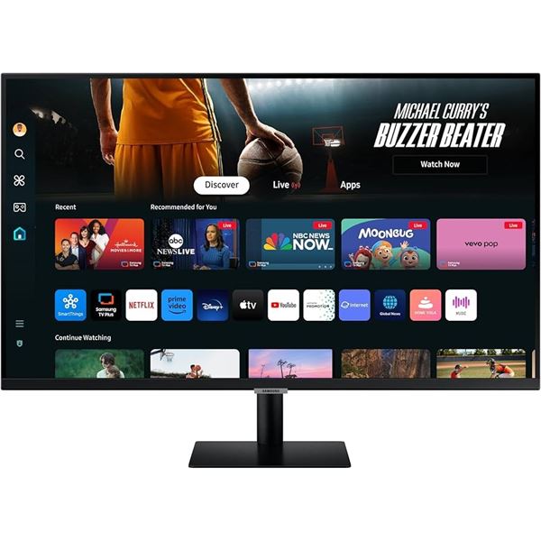 BRAND NEW SAMSUNG 32 INCH M7 SMART MONITOR BLACK