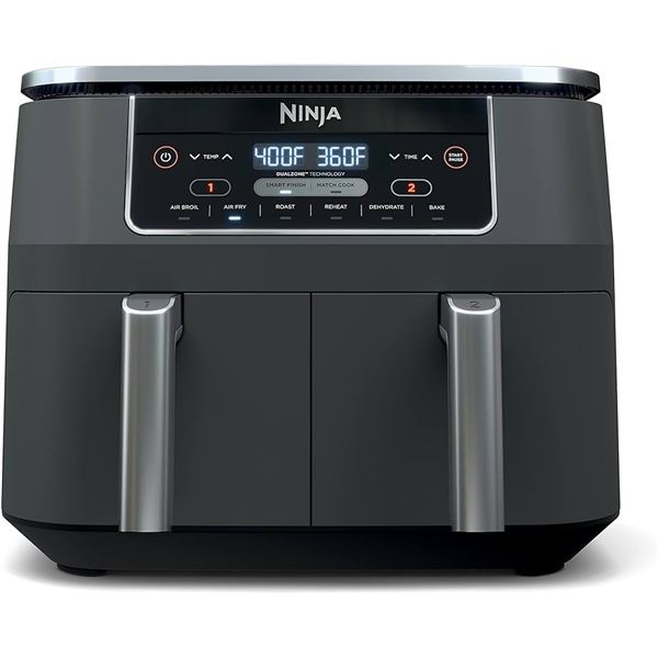 BRAND NEW NINJA FOODI 2 BASKET AIR FRYER