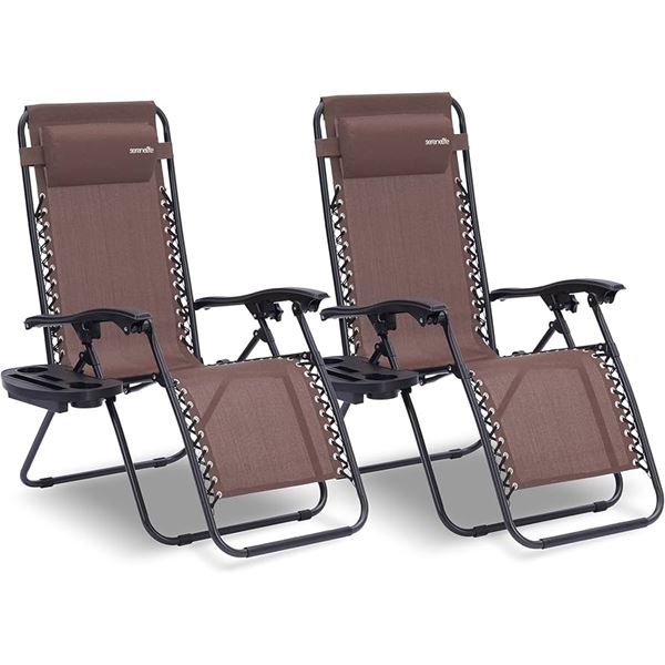 NEW SERENELIFE ZERO GRAVITY RECLINING CHAIRS