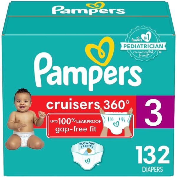132 PAMPERS CRUISERS 360 LEVEL 3 ( 16-28LBS )