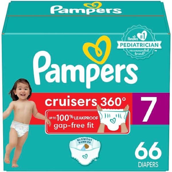 66 PAMPERS CRUISERS 360 SIZE 7 ( 41LBS )