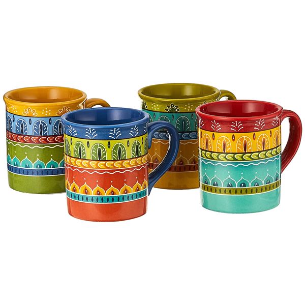 BRAND NEW 4 VALENCIA MUG SET