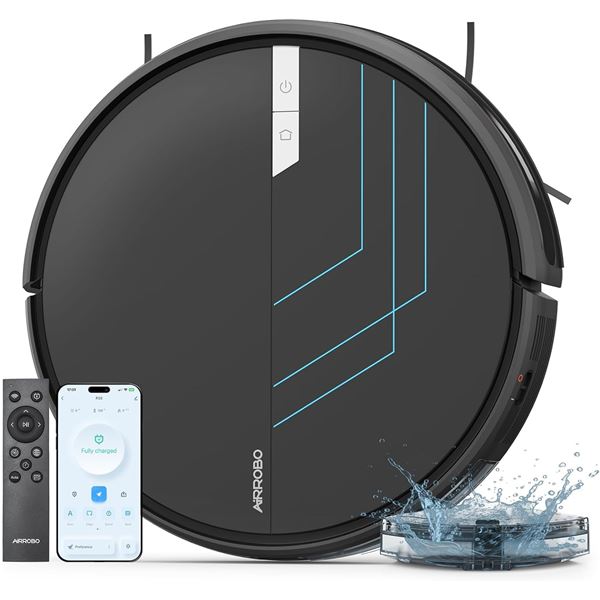 BRAND NEW AIRROBO ROBOT VACUUM, MODEL P30 - BLACK