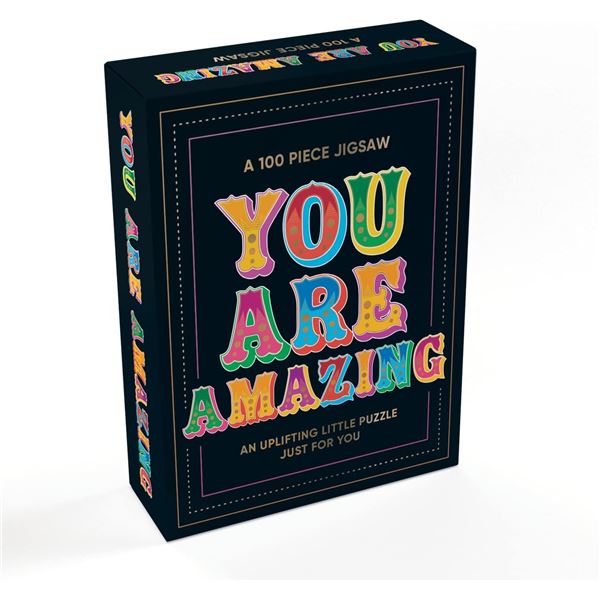 NEW YOU ARE AMAZING 100 PC JIGSAW PUZZLE