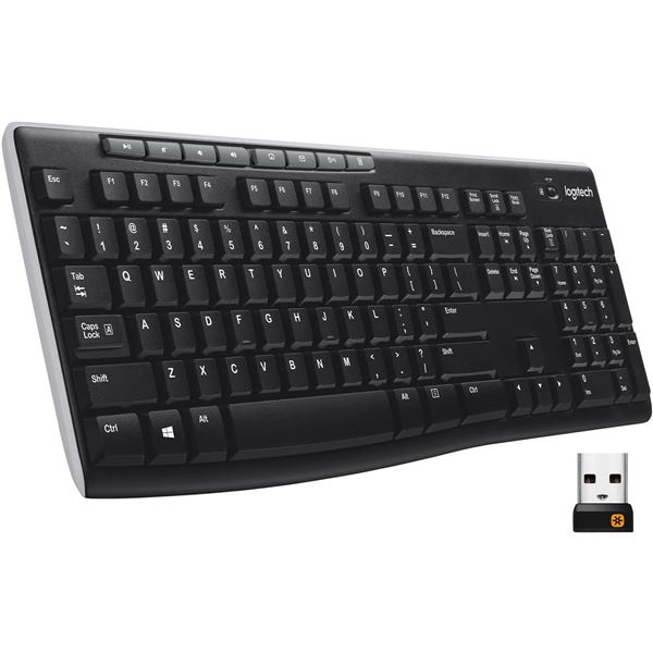 NEW LOGITECH K270 WIRELESS MOUSE & KEYBOARD COMBO