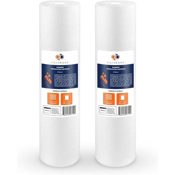 NEW AQUABOON WHOLE HOUSE WATER FILTERS REPLACEMENT
