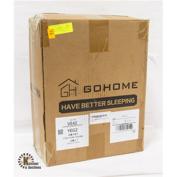 BRAND NEW GOHOME 120X120" OVERSIZED COMFORTER