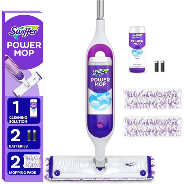 NEW SWIFFER POWER MOP - MULTI-SURFACE