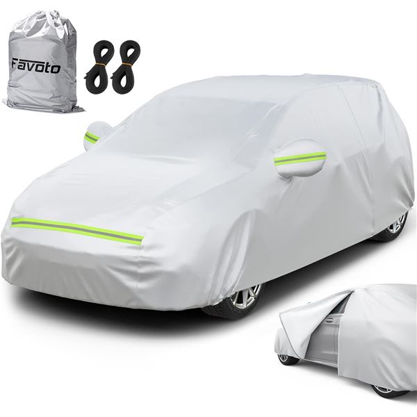 NEW FAVOTO ALL WEATHER 5 LAYER CAR COVER - SUV