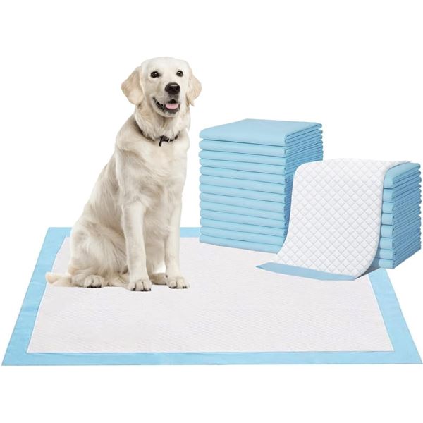 60 XL PUPPY TRAINING PADS - 6 LAYERS - 24 X 35"