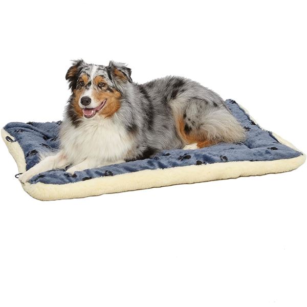 BRAND NEW MIDWEST PAW PRINT REVERSIBLE FLEECE