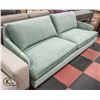 Image 1 : SHOWHOME BLUE FABRIC MODERN FABRIC SOFA