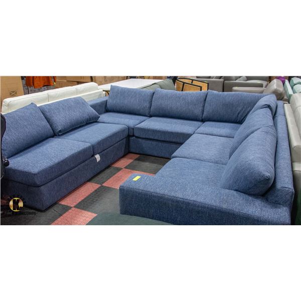 SHOWHOME LARGE U SHAPED SECTION SOFA
