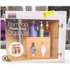 Image 1 : NEW SEVILLE BAMBOO PLASTIC BAG ORGANIZER