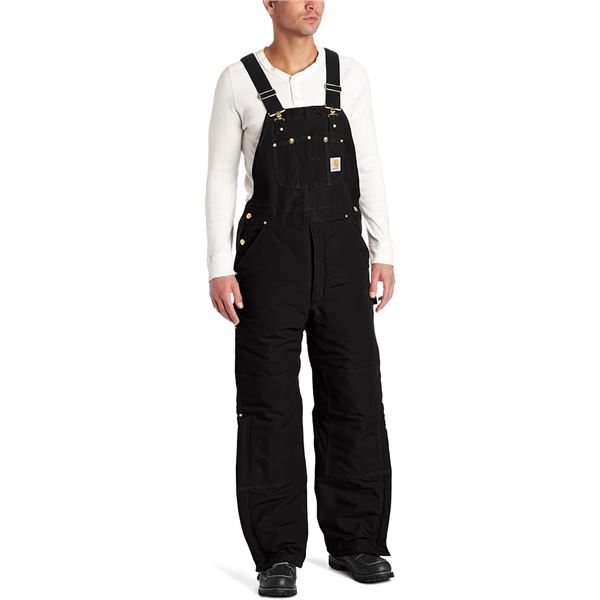 BRAND NEW ESSENTIALS MENS DUCK BIB QUILT