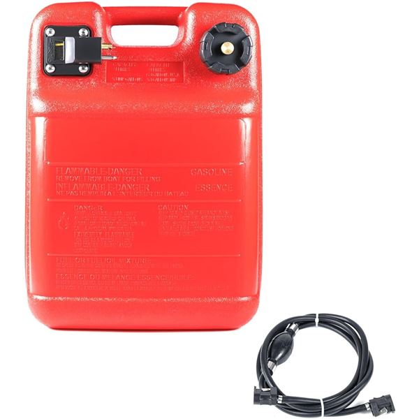 NEW PUMUHO PORTABLE BOAT FUEL TANK 6 GALLON