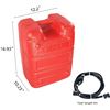Image 2 : NEW PUMUHO PORTABLE BOAT FUEL TANK 6 GALLON