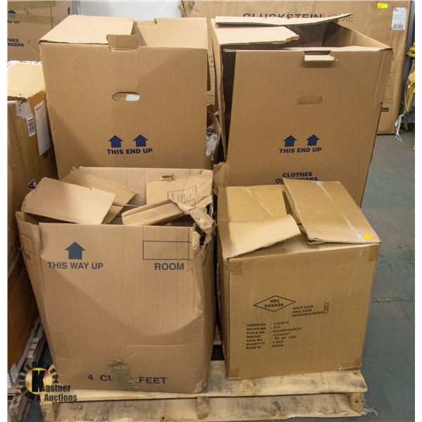 PALLET OF FREIGHT CLAIM CLOTHING