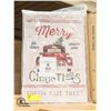 Image 1 : BRAND NEW MERRY CHRISTMAS RED TRUCK WALL PLAQUE