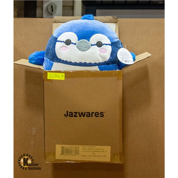 BRAND NEW SQUISHMALLOW 14" BLUE JAY