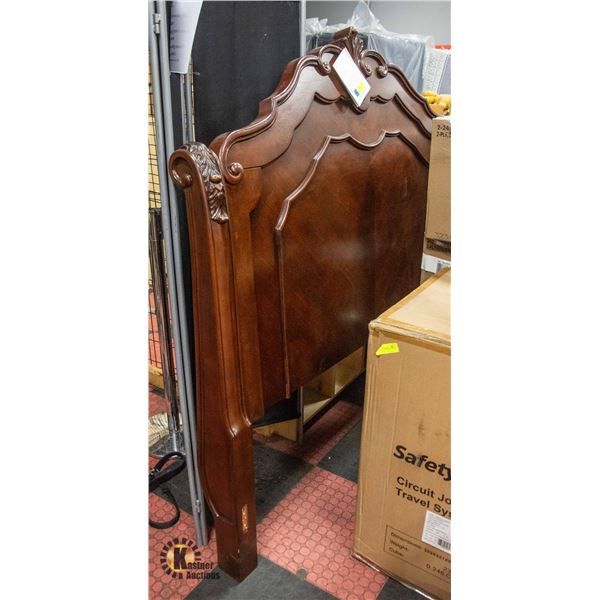 NEW ASHLEY FUNITURE QUEEN SLEIGH HEADBOARD