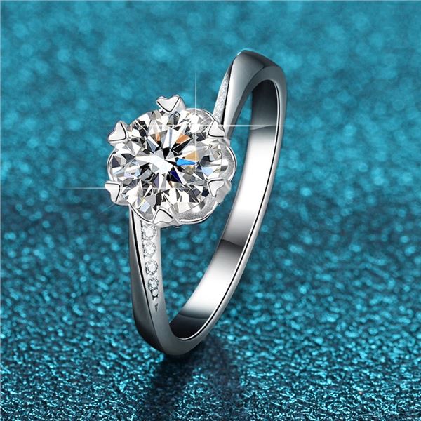 1 CT GRA CERTIFIED MOISSANITE 925 SILVER