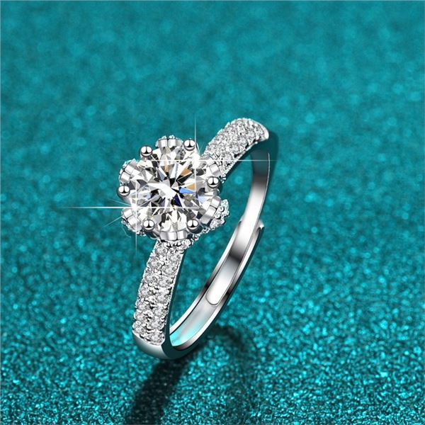 1 CT GRA CERTIFIED BRILLIANT CUT MOISSANITE