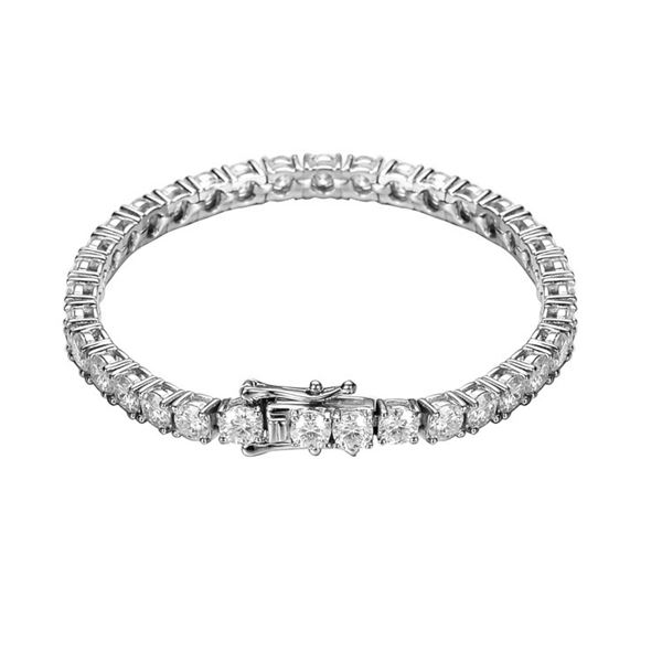 11 CT GRA CERTIFIED MOISSANITE 925STERLING BRACELE