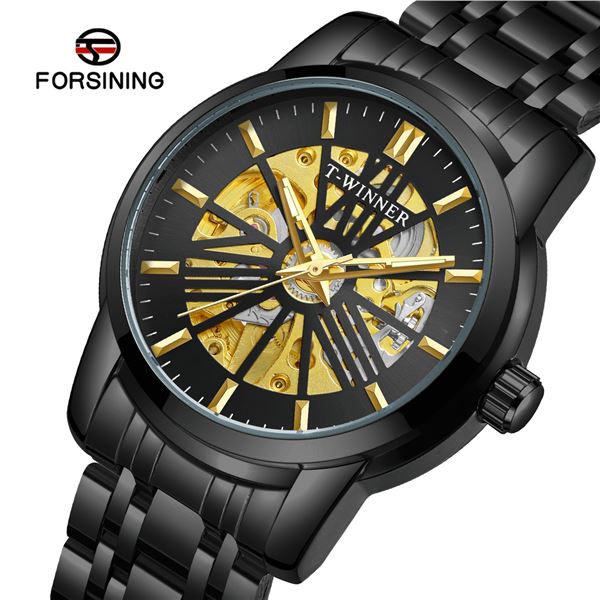 NEW AUTOMATIC SKELETAL T-WINNER WATCH