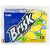 Image 1 : CASE OF 12 LEMON BRISK ICED TEA - 355ML PER CAN