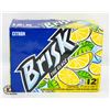 Image 1 : CASE OF 12 LEMON BRISK ICED TEA - 355ML PER CAN