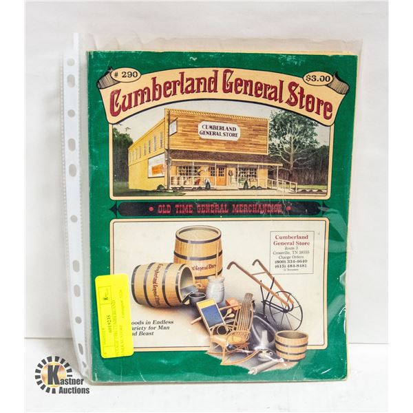 VINTAGE 1986 CUMBERLAND GENERAL STORE