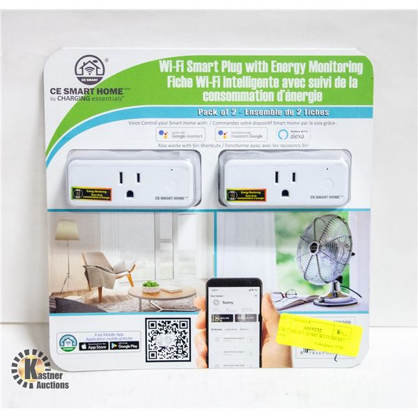NEW 2 SMART HOME WI-FI SMART PLUG