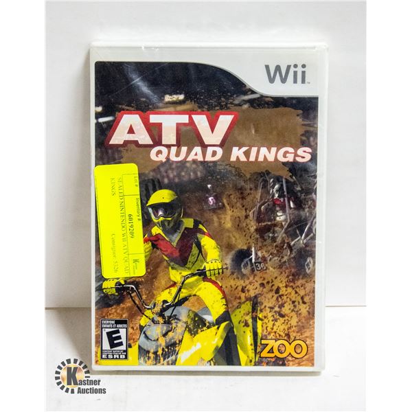 SEALED NINTENDO WII ATV QUAD KINGS