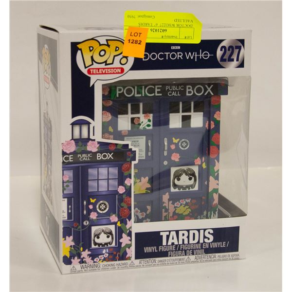 DOCTOR WHO227 6" TARDIS VAULTED