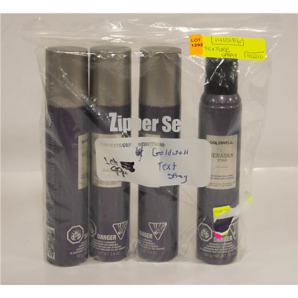 GOLDWELL TEXTURE SPRAY QUANTITY 4