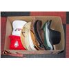 Image 1 : BOX OF APPROX 20 VARIOUS HATS (COWBOY & TRUCKER)