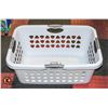 Image 1 : NEW STERILITE 71 LITRE ULTRA LAUNDRY BASKET WHITE