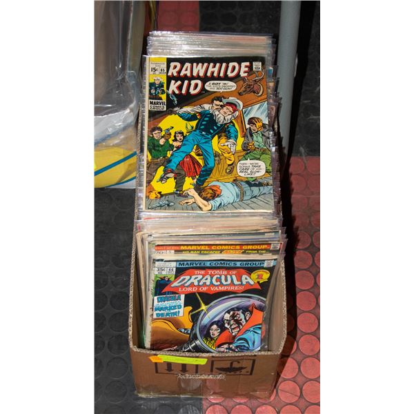 150+ VINTAGE COMICS BOX, A SPOOKY RIDE IN