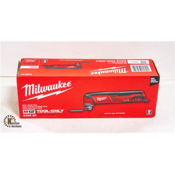 NEW MILWAUKEE M12 CORDLESS MULTI-TOOL