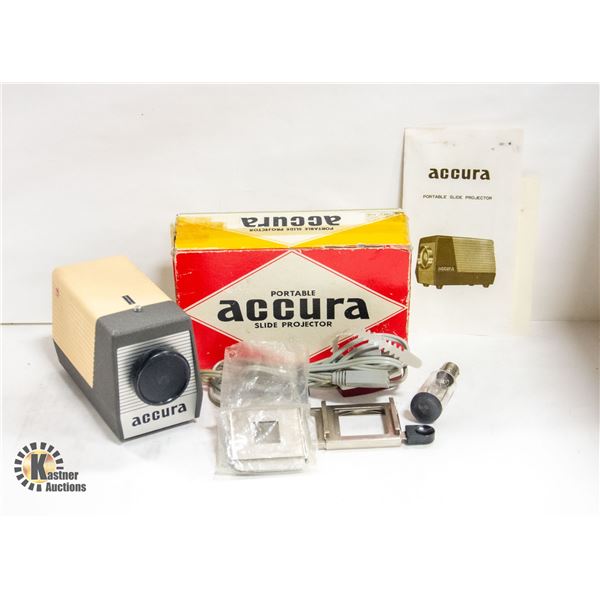VINTAGE ACCURA SLIDE PROJECTOR