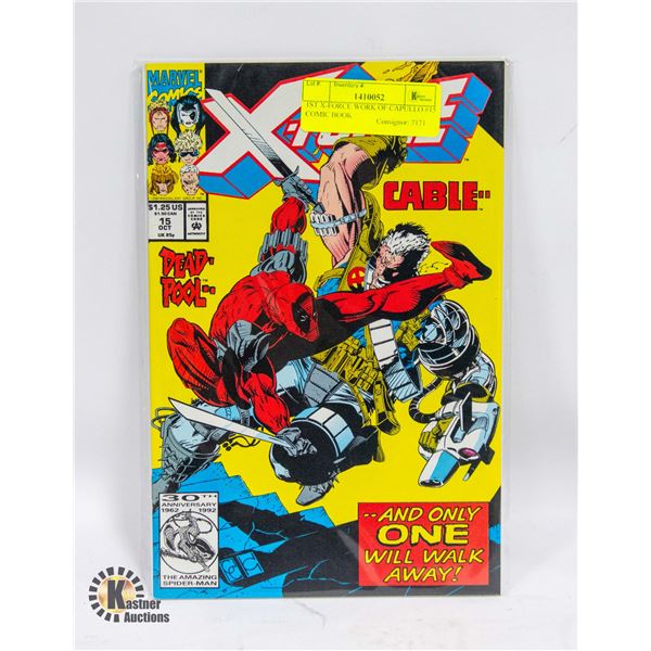1ST X-FORCE WORK OF CAPULLO #15 COMIC BOOK