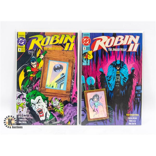 ROBIN II FULL MINI SERIES COMICS HOLOGRAMS