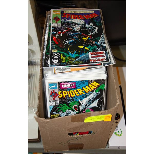 125+ COMICS BOX, SPIDERMAN, BATMAN, X-MAN,