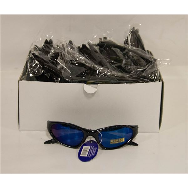 12 BRAND NEW PAIRS OF SPORTS SUNGLASSES TOGETHER